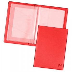Документница KOD-01, отделение для карт, автодокументов, красный Flexpocket. Цвет: красный