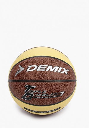 Мяч баскетбольный Demix size 7, PVC, Basketball League. Цвет: разноцветный