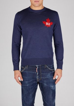 Пуловер DSQUARED2. Цвет: синий