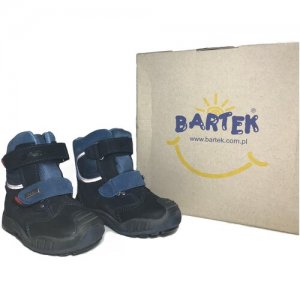 Ботинки для мальчиков 21 размер, сине-голубого цвета Bartek