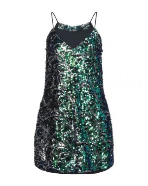 Короткое платье HELLEN BARRETT. Цвет: зеленый