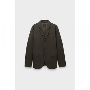 Пиджак, размер 56, коричневый Hannes Roether. Цвет: коричневый