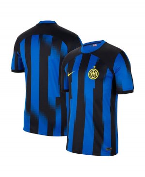 Мужская синяя домашняя футболка Интер Милан 2023/24, реплика Nike