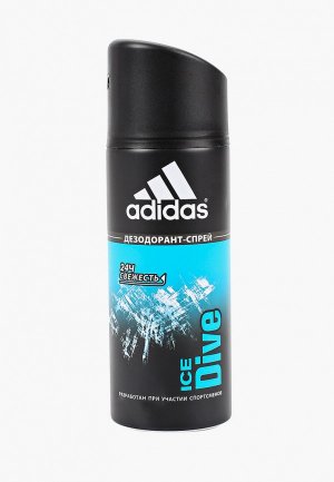 Дезодорант adidas Ice Dive 150 мл. Цвет: прозрачный