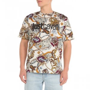 Футболки и майки Just Cavalli. Цвет: мультицвет