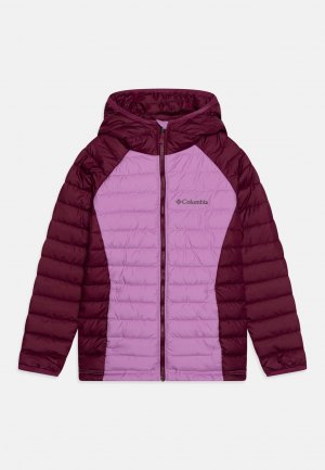 Куртка для сноуборда Powder Lite Girls Hooded , цвет gumdrop/marionberry Columbia