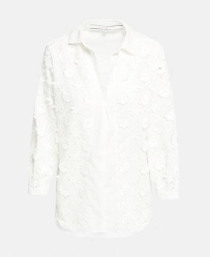 Рубашка-блузка Valérie Khalfon, белый KHALFON