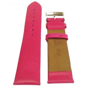 Кожаный ремешок для часов розовый 8 мм Alfa. Цвет: розовый
