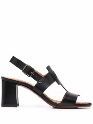 Block-heel slingback sandals Chie Mihara. Цвет: черный