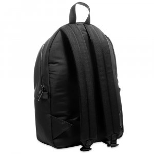 Рюкзак с логотипом Graffitti, черный Alexander McQueen