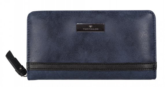 Женский кошелек , синий Tom Tailor Bags. Цвет: синий