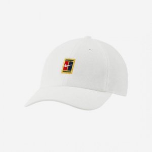 Теннисная кепка с логотипом Court Heritage 86, белая Nike