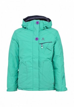 Куртка утепленная Salomon SNOWINK JR JACKET G. Цвет: зеленый