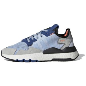 Adidas Nite Jogger Glow Blue (Womens) Women Sneakers Blue-Tint EE5907