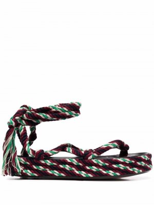 Erol rope sandals Isabel Marant. Цвет: зеленый