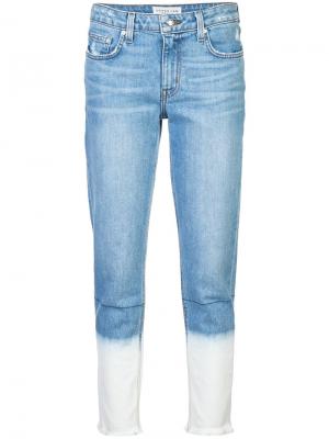 Выбеленные джинсы с классической талией Derek Lam 10 Crosby. Цвет: синий