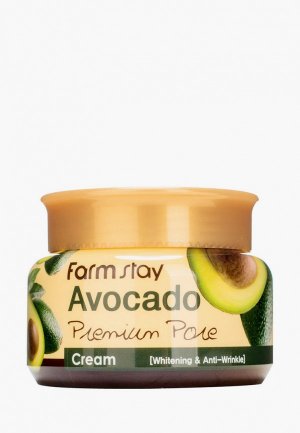 Крем для лица Farmstay Антивозрастной с авокадо, 100 г. Цвет: белый