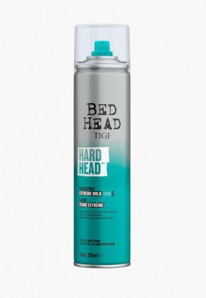 Лак для волос TIGI суперсильной фиксации, BED HEAD HARD HEAD, 385 мл. Цвет: прозрачный