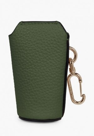 Ключница Ecco Textureblock Pot Bag Mini. Цвет: зеленый