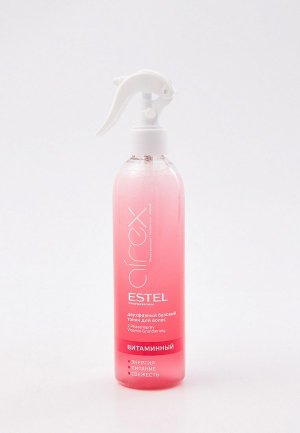 Тоник для волос Estel AIREX легкой фиксации PROFESSIONAL витаминный двухфазный, 400 мл. Цвет: прозрачный
