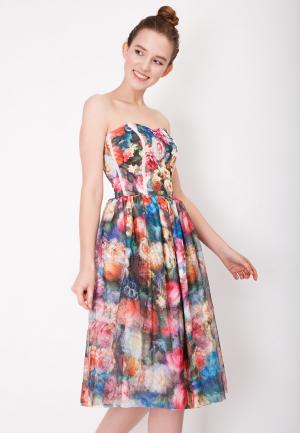 Платье Katya Erokhina Pion. Цвет: разноцветный