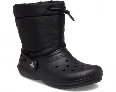 Ботинки Classic Lined Neo Puff Boot, черный Crocs