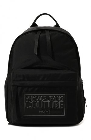 Текстильный рюкзак Versace Jeans Couture. Цвет: чёрный