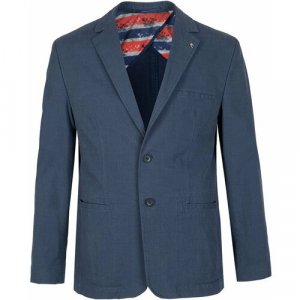 Пиджак , размер 52, синий W. Wegener. Цвет: синий