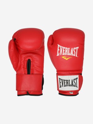 Перчатки для любительского бокса Amateur Cometition PU, Красный Everlast. Цвет: красный