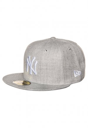 Бейсболка 59FIFTY MLB NEW YORK YANKEES Era, цвет heather grey/white ERA