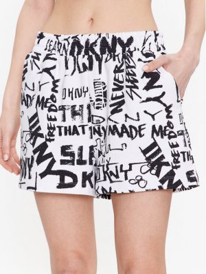 Пижамные шорты стандартного кроя Dkny, белый DKNY