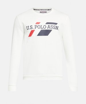 Толстовка , цвет Wool White U.S. Polo Assn.