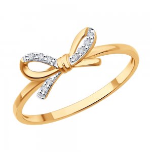 Кольцо SOKOLOV из золота с бриллиантами Diamonds