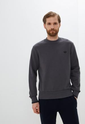 Свитшот Fred Perry. Цвет: серый