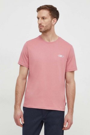 Хлопковая футболка, розовый Michael Kors