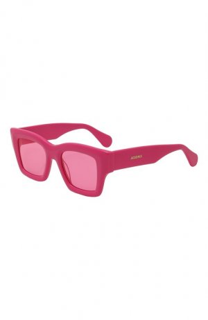 Солнцезащитные очки Jacquemus. Цвет: розовый