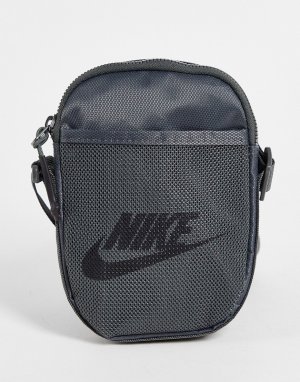 Серая сумка через плечо для полетов Heritage-Серый Nike