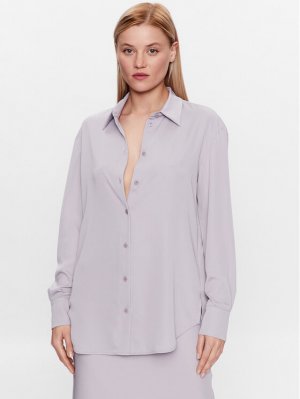 Рубашка свободного кроя , фиолетовый Calvin Klein