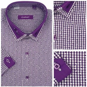 Рубашка , размер M, фиолетовый Carat. Цвет: фиолетовый