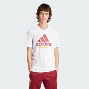 Футболка с графическим рисунком AS Roma DNA ADIDAS, цвет weiss Adidas