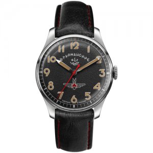 Наручные часы Гагарин 2416/4005400, серебряный, черный Штурманские