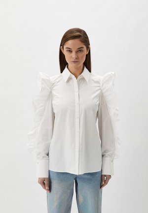 Блуза Karl Lagerfeld. Цвет: белый