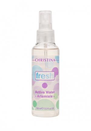 Активная вода для чувствительной кожи Christina Cleaners - Очищающие средства лица 100 мл. Цвет: белый