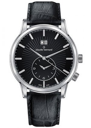 Швейцарские наручные мужские часы 62007-3NIN. Коллекция Classic Gents Claude Bernard