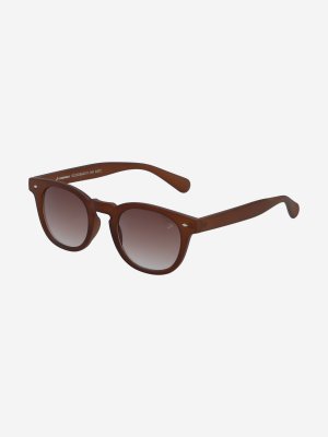 Солнцезащитные очки, Коричневый Demix. Цвет: коричневый