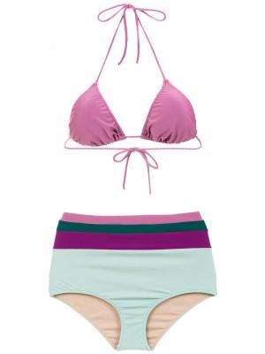 Cinque bikini set Adriana Degreas. Цвет: синий