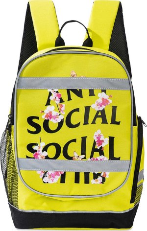 Рюкзак Kkoch 3M High Vis Backpack Neon Yellow, желтый Anti Social Club