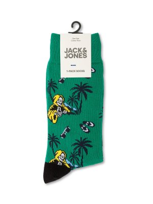 Повседневные носки с высокой манжетой Jack Jones, зеленый & Jones