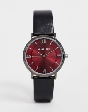 Женские часы с сетчатым браслетом и фиолетовым циферблатом -Фиолетовый Bellfield