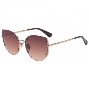 Солнцезащитные очки MaxMara MM 0017-D 38F 59 [MM 59]. Цвет: золотистый